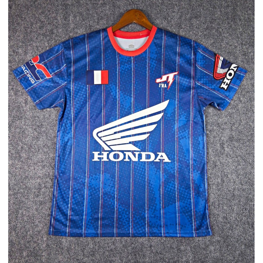 Honda Racing France FRA Victory Podium #26 Jersey Mens Large L HRC JTR NWOT